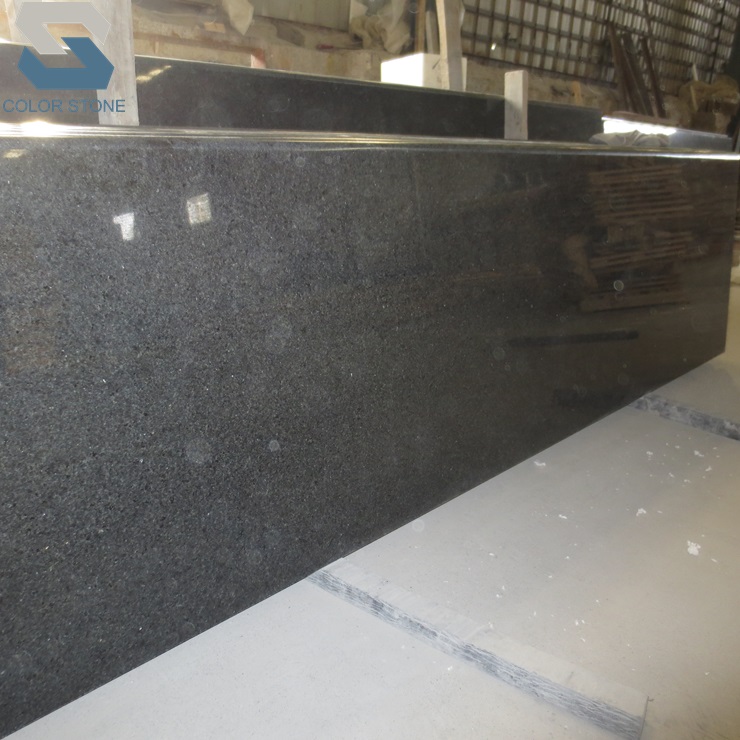 Black Pearl Granite Prefab Countertop